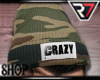 7R CRAZY►CAMO BEANIE