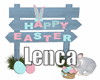 Happy easter sign