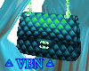 Handbag turquoisegreen