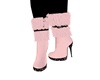 Pink n Black Boots