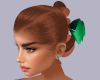 Kimba Copper w Green Bow