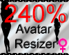*M* Avatar Scaler 240%