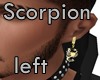 Scorpion Gold Left Ear