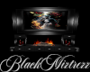!BM Dark Fireplace + TV