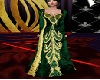 baroque green velvet