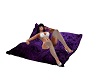 Purple cuddle pillow
