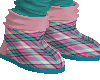 boy plaid boots