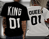 Queen - King  t-shirt