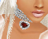 Collar | Red Diamond Gem