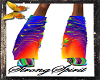 raver rainbow boots
