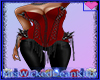 Metal Spiked corset