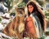 Lady and Mountain Lion
