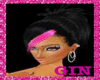 black/pink hair clarice