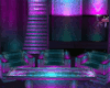 Purple & Blue 3 Seats