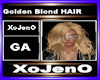 Golden Blond HAIR