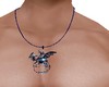 collier homme dragon