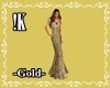 !K! Diamond Gown Gold