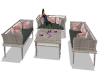 BAD Grey Settee Set
