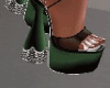 Green Chic Heels