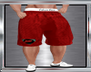 DC* RED GYM SHORTS
