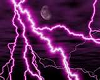 Purple Lightning Rug