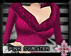 + Knit Sweater: Pink