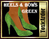 TA Heels N Bows Green