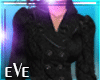 [eVe]Black Suede Coat