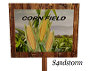 Corn Field Sign