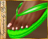 I~Lime Flip Flops