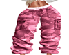 CB* Pink camo cargo Pant