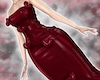 Puffy Heart Dress Maroon