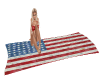 American Flag BeachTowel