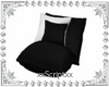 SCR. B&W Pillow Chair