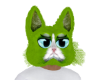Green Cat Head