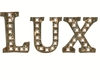 Gold Lux Club Sign