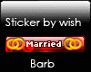 Vip Sticker Married