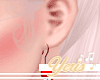 ♪Ye candy cane earring