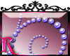 *R* Purple Pearl Sticker