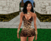 ! Leop Mini Dress