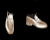 Cream groom's shoe