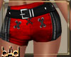 Rocker CLub Red Shorts