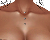 Chest studs silver