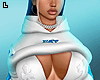 White Hoodie Cropped