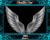 Neon Angel Wings Silver