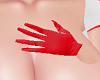 Gloves red