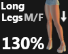 ↕Long Legs 130%