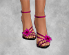 Fuschia Strappy Heels