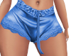 Blue Silk RLL Shorts