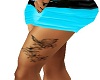 left thigh butterfly tat